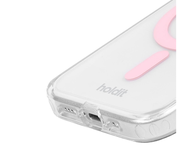 Holdit MagSafe Case iPhone 15 Pro Max Pink/Transparent - 1221236 - zdjęcie 4